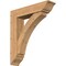 Ekena Millwork Thorton Traditional Smooth Bracket w/ Offset Brace, Western Red Cedar, 7 1/2"W x 32"D x 36"H BKT0806X32X36THR01SWR - alternate 1